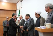 گزارش تصویری از مراسم تقدیر از کارمند نمونه در دانشگاه صنعتی شاهرود